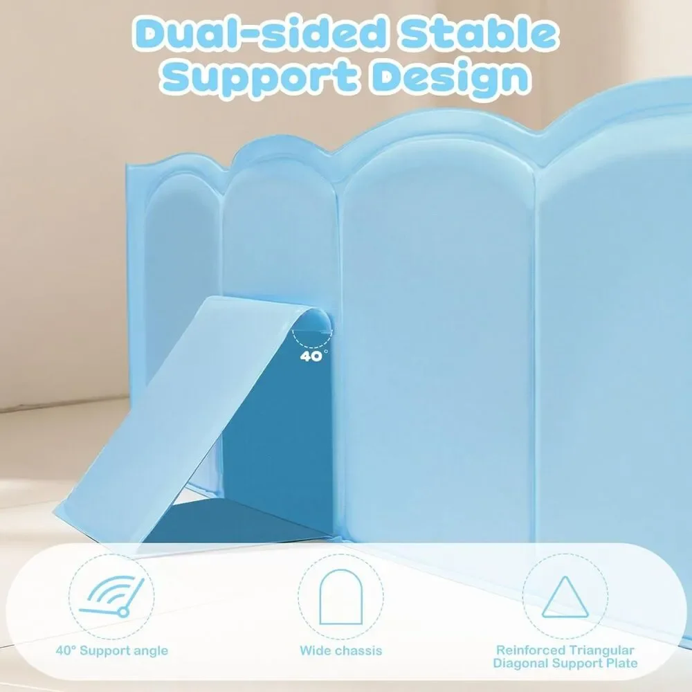 Baby Bath Tub Foldable Toddler Travel Bathtub Collapsible, Pet Bath Tub